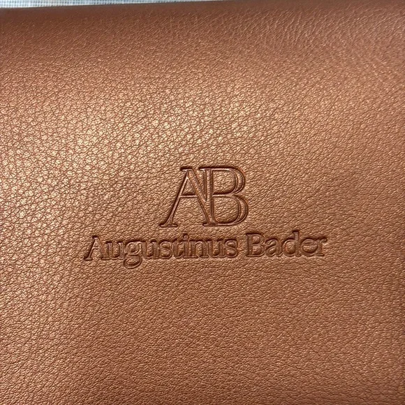 Augustinus Bader Leather Travel Pouch/ wrap clutch. New - Picture 8 of 11
